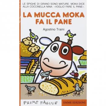 La mucca Moka fa il pane