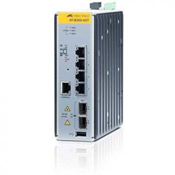 Allied Telesyn International Managed Industrial Switch with 2 x 100/1 Gigabit Ethernet Ports RJ-45