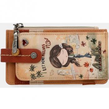 Tarjetero Anekke Peace & Love con solapa