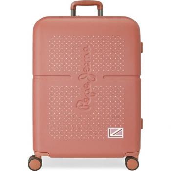 Maleta mediana rígida Pepe Jeans Laila terracota 70cm