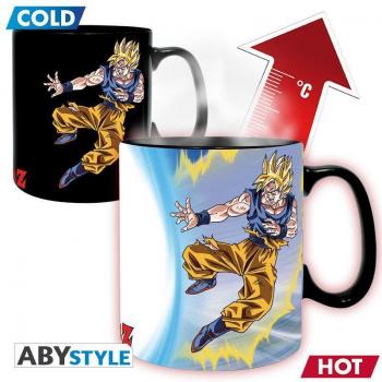 Taza Térmica “Goku vs Buu” – Diseño Cerámico