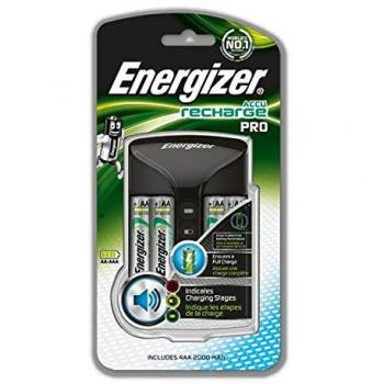 Cargador Energizer Pro 2000 mAh para baterías AA/AAA
