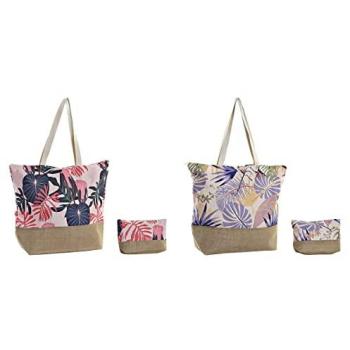 Pack de 6 bolsos y neceser con surtidor – Set de poliéster 47x15x40