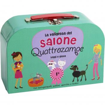 La valigetta del Salone Quattrozampe. Leggi e gioca. Ediz. illustrata. Con gadget