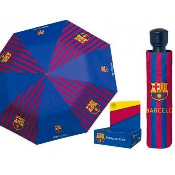 Paraguas Automático Antiviento FC Barcelona Rayas 54cm