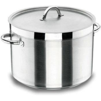 Lacor 54119 Olla Baja Con Tapa Chef Luxe 20 Cm Inox