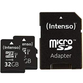 Intenso 32GB SDHC Premium double pack