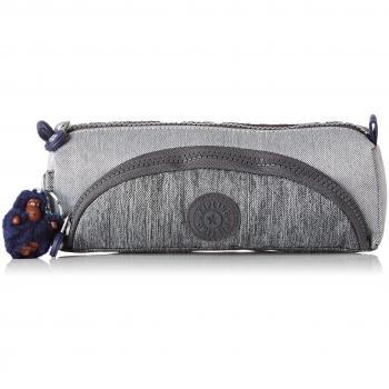 Kipling Cute Estuches, 22 cm, 1 Litros, Gris (Ash Denim Bl)