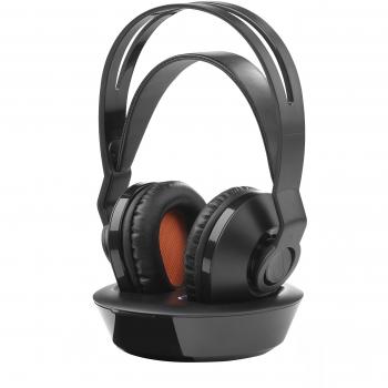 One For All HP10 30 Over-Ear Wireless TV Headphones with Rechargeable Batteries and Integrated Clear Voice Technology