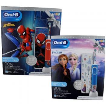 ORAL B CEPILLO INFANTIL FROZEN ELECTRICO + ESTUCHE REGALO P03410