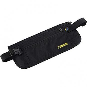 Riñonera Seguridad Compacta Azul Negro