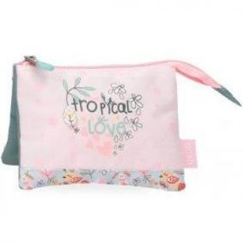 Billetero Enso para niños Tropical Love rosa