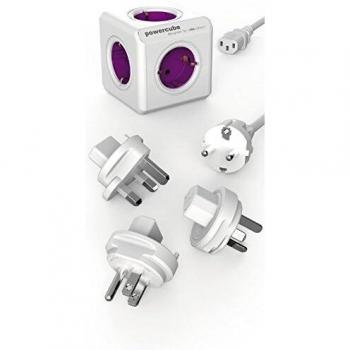 Allocacoc PowerCube ReWirable Travel Plugs + Cable