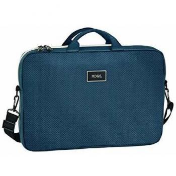 FUNDA PARA PORTATIL 15,6'' MOOS CAPSULA BLUE 40x27x4cm
