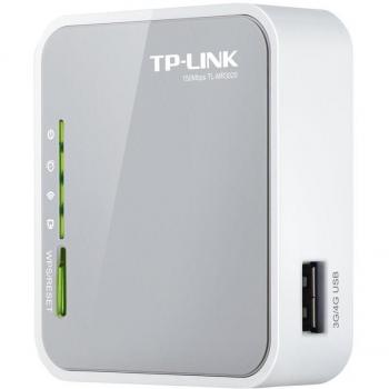 TP-LINK TL-MR3020 router wireless Banda singola (2.4 GHz) Fast Ethernet 3G 4G Grigio, Bianco