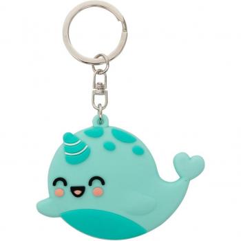 Llavero de goma Narval Mr. Wonderful