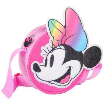 Bolso Bandolera 3D Minnie con Detalle Disney