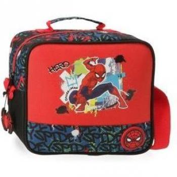 Marvel Neceser De Viaje Poliéster Spiderman Urban Rojo