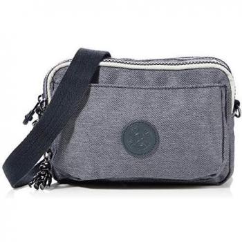 Kipling Abanu Multi Mujer Bolsos bandolera Negro (Carbón) 19x13x8 Centímetros (B x H x T)