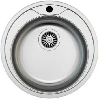 Fregadero Empotrable Redondo de Acero Inoxidable 51 cm – Toscohome