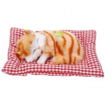 Juguete de felpa para gatos durmiendo