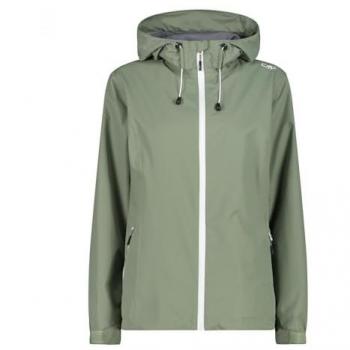 Chaqueta Impermeable con Capucha Fija Mujer