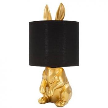 Lámpara Dorada Resina 20x43 Mauro Ferretti