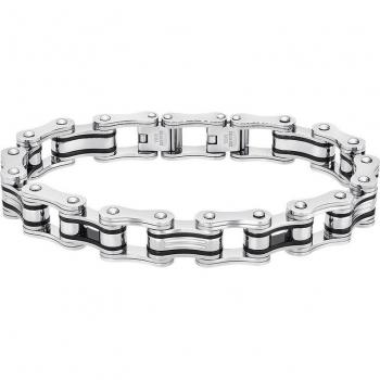 Pulsera Lotus Style Men In Black Ls2266-2/1 Acero Inoxidable 316l, Hombre