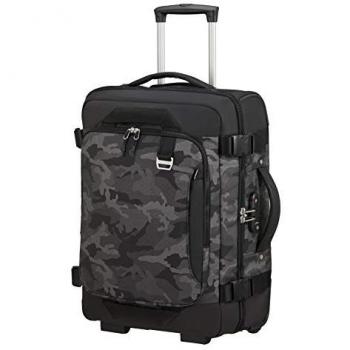 Samsonite Midtown Bolso de Viaje Ruedas Maleta Mochila 55 cm Camuflaje Gris