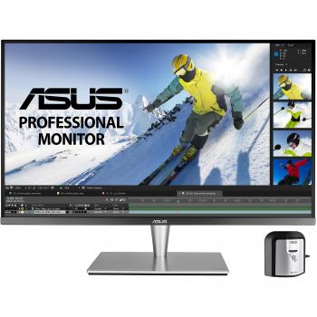 ASUS PA32UC-K 32'' Monitor Professionale, 4K IPS, Quantum Dot, HDR 1000, UltraHD, 384 zones local dimming, 99.5% Adobe RGB/95% DCI-P3, E< 2, Thunderbolt 3, HDMI 2.0b, USB Type C, X-Rite i1 Display Pro