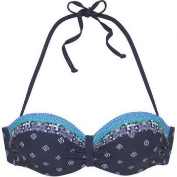 Top de bikini LASCANA azul