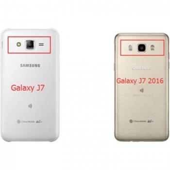 Funda Magnética de Cuero para Galaxy J7