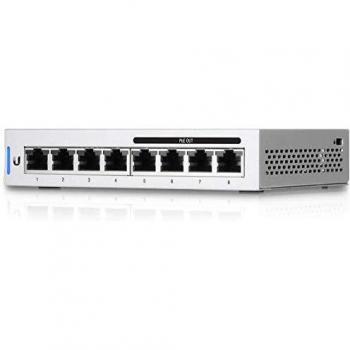 UBIQUITI Networks UniFi 5 x Switch 8 Commutatore di Rete gestita Gigabit Ethernet (10/100/1000) Supporto Power Over Ethernet (Poe) Grigio