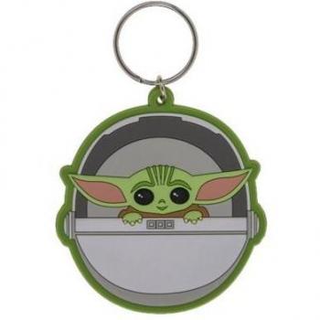 Llavero Mandaloriano Verde y Gris