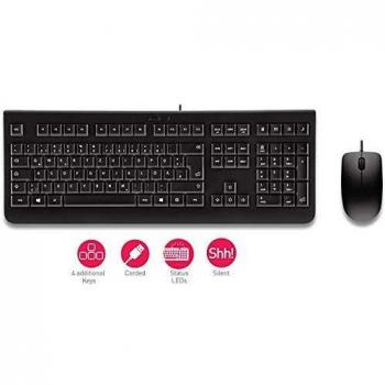 CHERRY DC 2000 tastiera Mouse incluso USB QWERTY Inglese US Nero