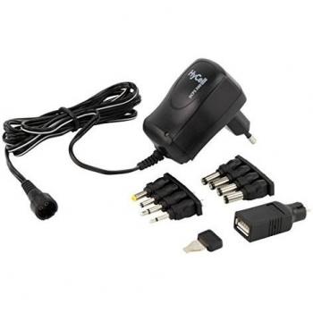 HyCell 1201-0005 Alimentatore a spina regolabile 3 V/DC, 4.5 V/DC, 5 V/DC, 6 V/DC, 7.5 V/DC, 9 V/DC, 12 V/DC 300 mA 3.6 W