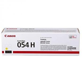 Canon 054H Giallo Toner Originale 2300 pagine