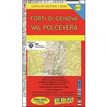Ge-10 Valpolcevera. Carte dei sentieri di Liguria