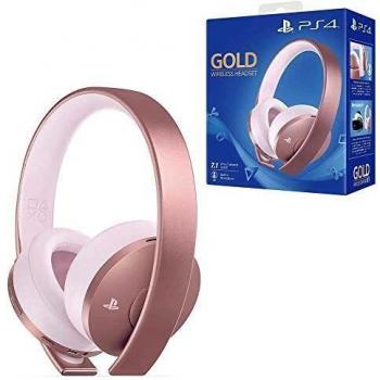 Headset Wireless Gold Rose PS4