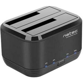 NEC Dock Station Kangaroo Dual 2.5/3.5'' HDD USB 3.0 + Adattatore AC
