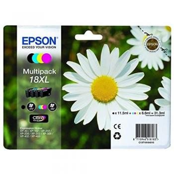 Set di 4 cartucce stampante Epson C13T18164020 Multipack T18XL