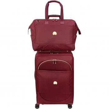 DELSEY Montrouge Bolsa de Viaje, 50 cm, 30 Liters, Rojo (Rouge)