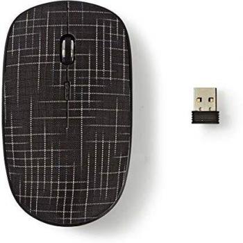 Mouse wireless 1600 DPI con 3 pulsanti