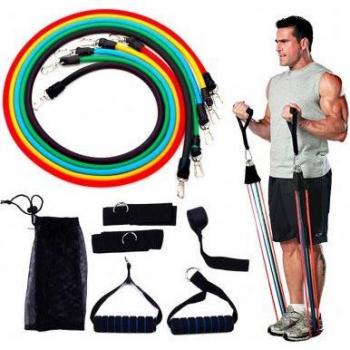 Kit de Bandas de Resistencia para Entrenamiento y Rehabilitación