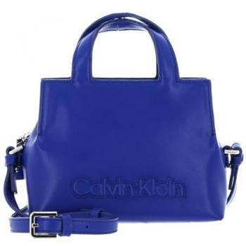 Calvin Klein Bandolera Azul con Cremallera