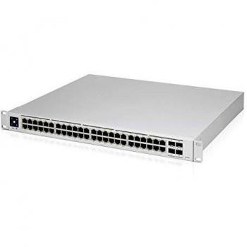 Ubiquiti USW-PRO-48-POE-EU Switch gestito L2/L3 48 porte Gigabit 10/100/1000 di cui 40 porte POE+ e 8 porte POE++ (Poe 600W) 4 porte SFP+ montabile a rack