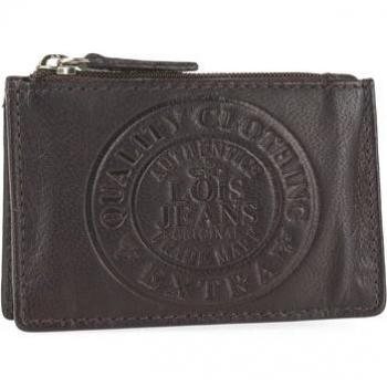 Monedero de piel para hombre con protección RFID