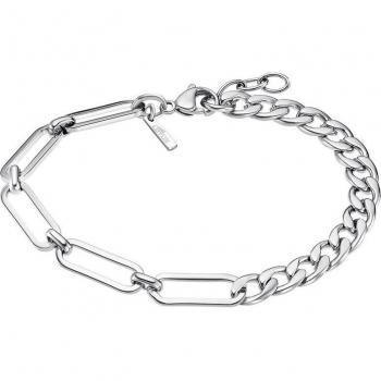 Pulsera Lotus Style Men In Black Ls2305-2/1 Acero Inoxidable 316l, Hombre