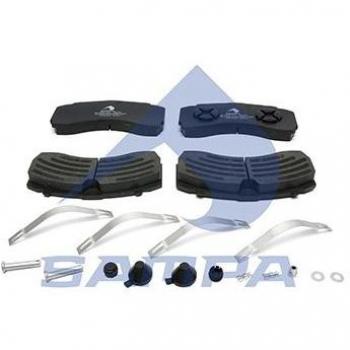 Pastilhas de freio SAMPA 096.622