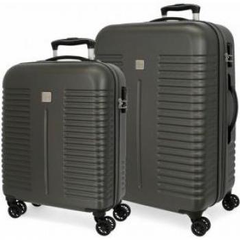 Maletas Rígidas Roll Road India Antracita 55-70cm